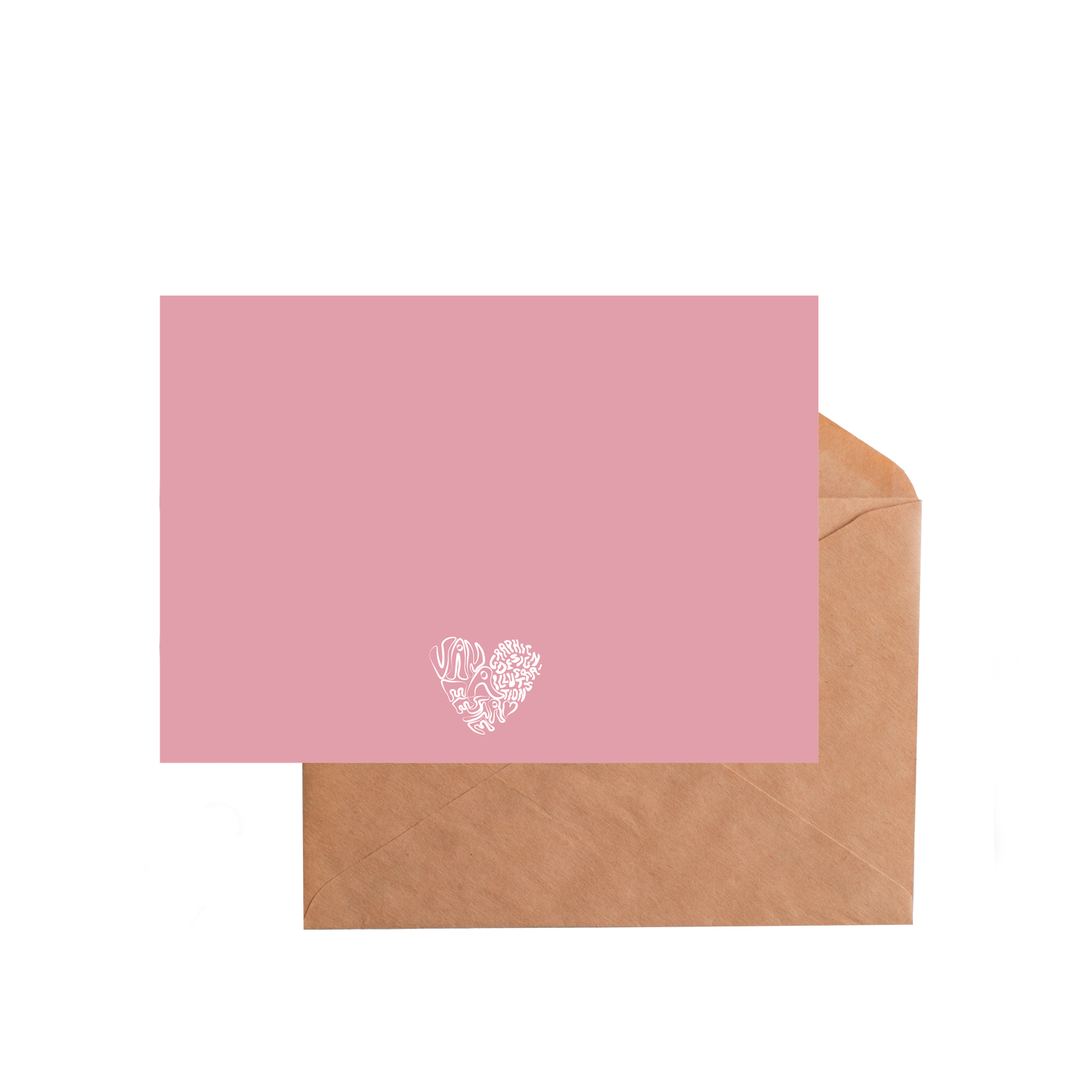 wenskaart 'Lots of love'