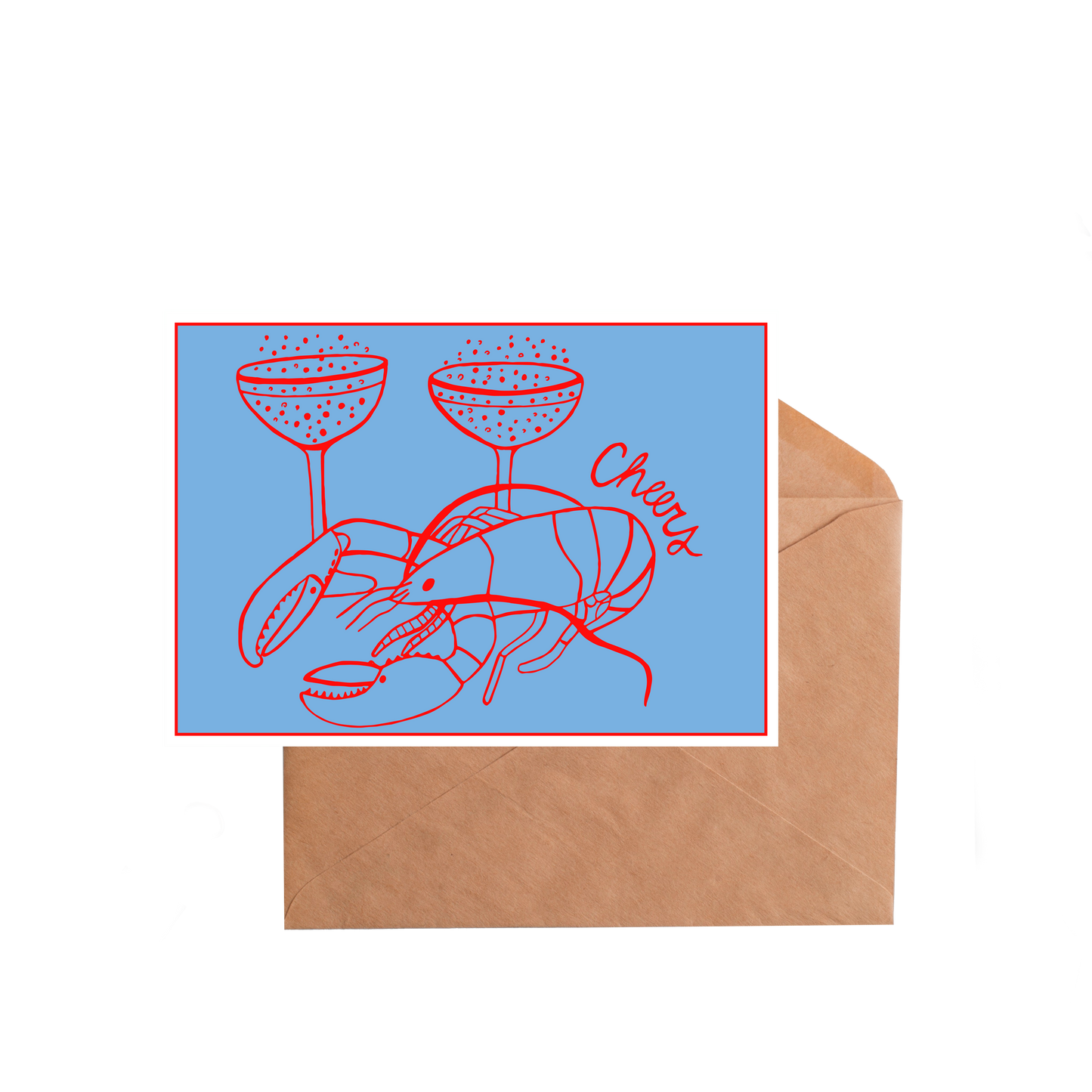 wenskaart 'Cheers'