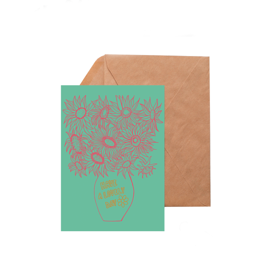 wenskaart 'Have a lovely day'