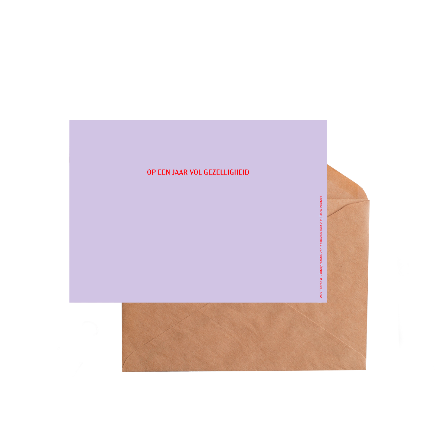 nieuwjaarskaart 'Visfestijn'