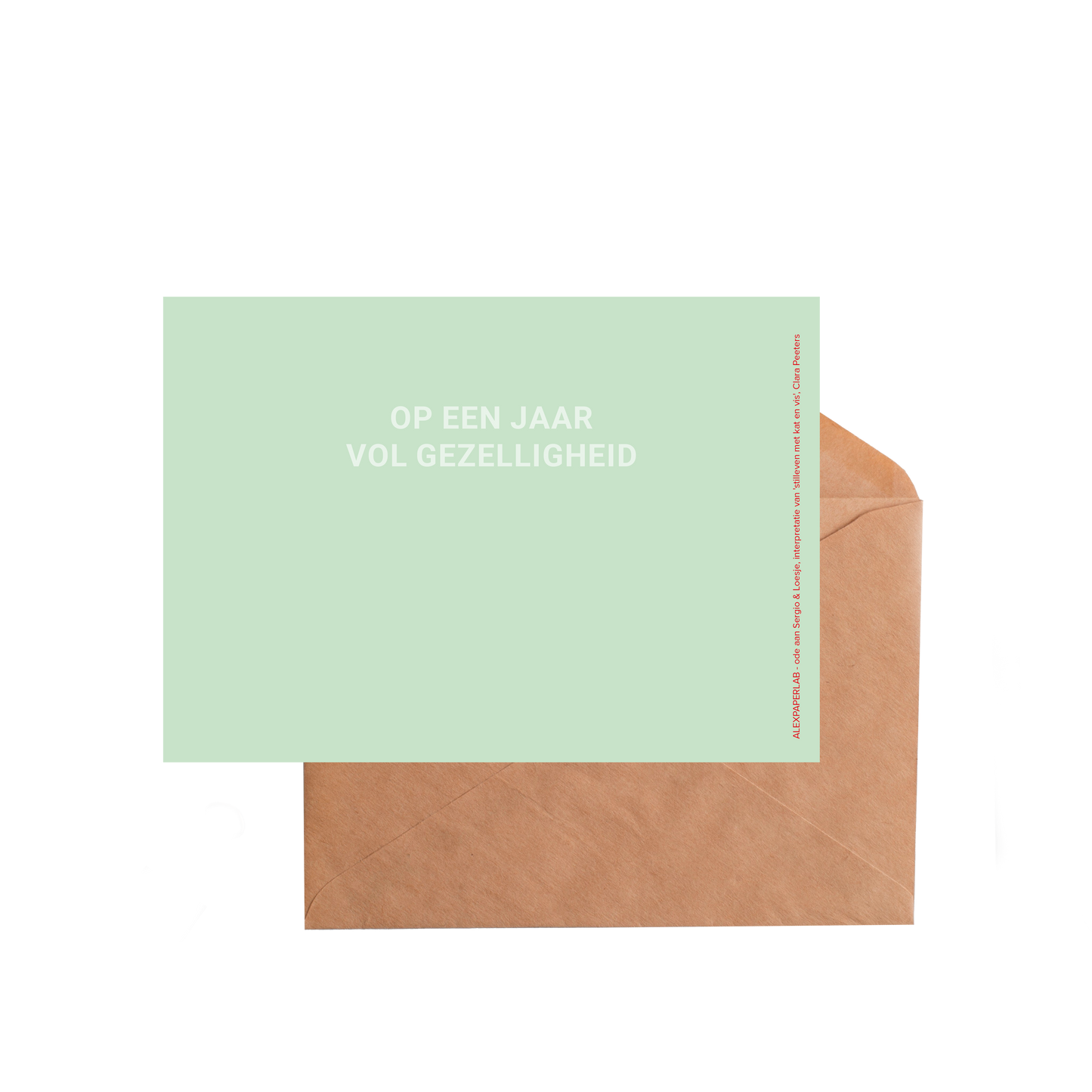 nieuwjaarskaart '26 'Visfestijn'